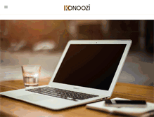 Tablet Screenshot of konoozi.com